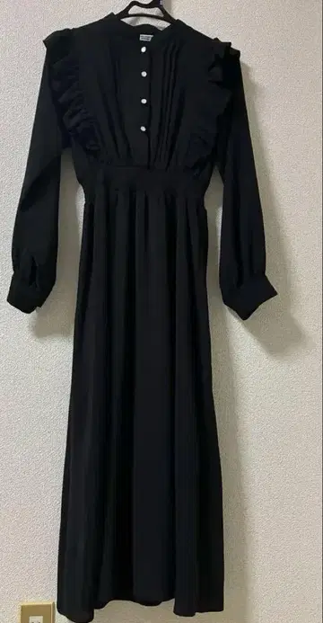 PALEMO STORE 블랙 롱 드레스