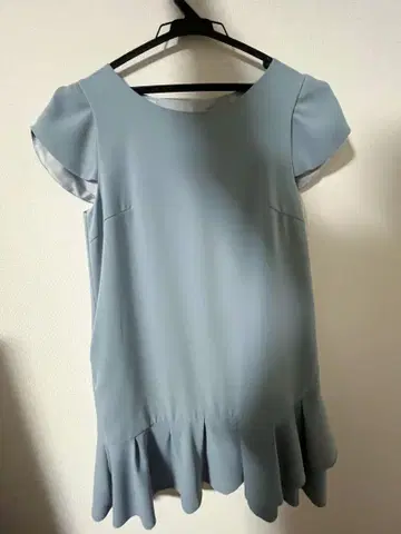 JILLSTUART 라이트 블루 슬리브리스 원피스 M