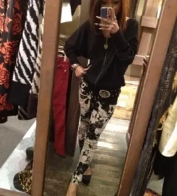 d.i.a 셋업 가디건 레깅스 레어 패턴 제품 헤이세이 갸루 갸루