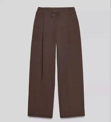 ZARA 스웨트 팬츠 브라운