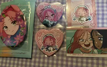 에이리언 스테이지 캔뱃지 카드 미지