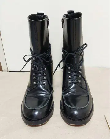 제인 마플 레이스업 부츠 블랙