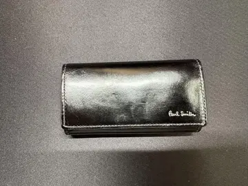 폴 스미스 블랙 가죽 키케이스