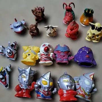 울트라맨 손가락 인형 소프트 비닐 레어 있음 대폭 최종 가격 인하