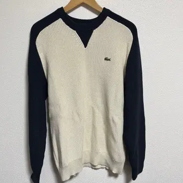 LACOSTE 래글런 슬리브 니트