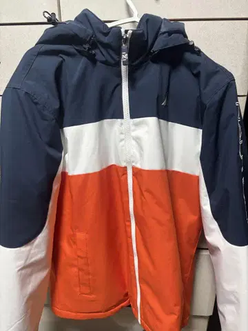 Nautica 나일론 자켓 네이비/오렌지