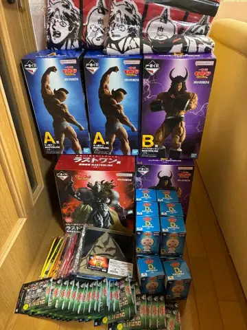 근육맨 1번 복권 1 로트 분 66+1 라스트 원 미개봉 풀 컴플리트