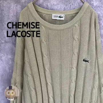 [ 빈티지 ] 라코스테 코튼 니트 스웨터 구제 의류