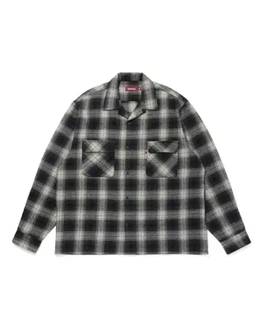 새상품 XL 사이즈 HideandSeek Ombre Check 셔츠