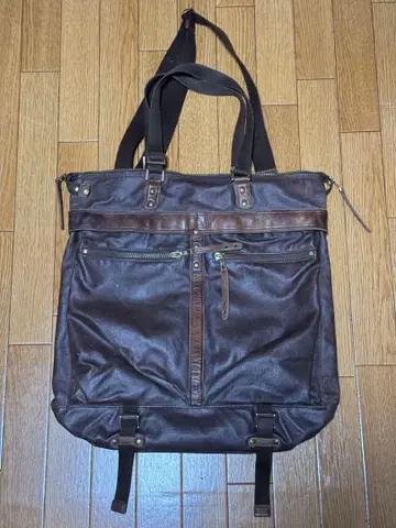 Master piece 헬멧 백 브라운