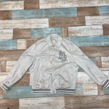 ZARA 베이지 바시티 자켓 XL 사이즈