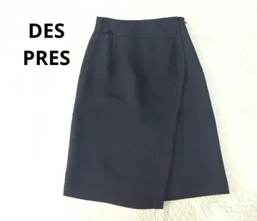 DES PRES 데프레스 스커트 36 네이비 일본제