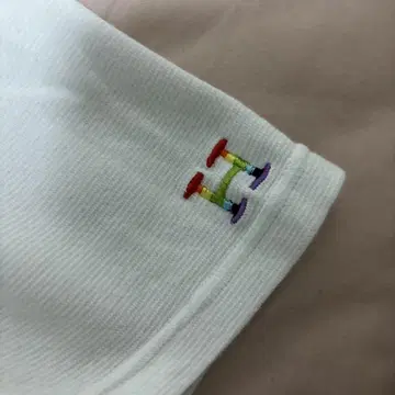 HRM 스트레치 플라이스 반팔 레인보우