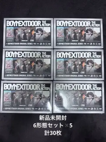 보네크도 THE ACTION Frame 6 형태 5 총 30매 미개봉