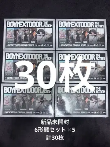보네크도 THE ACTION Frame 6 형태 5 총 30매 미개봉