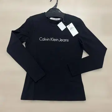 Calvin Klein Jeans 블랙 긴팔 티셔츠 S