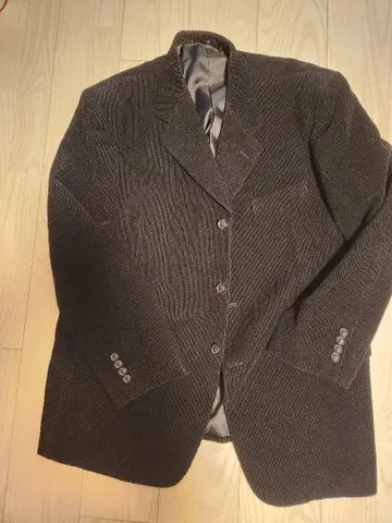 ASSERTIONE 다크 그레이 테일러드 자켓