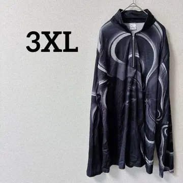 [ 3XL ] 그래픽 프린트 긴팔 셔츠 여성용 남성용 가을 겨울 봄