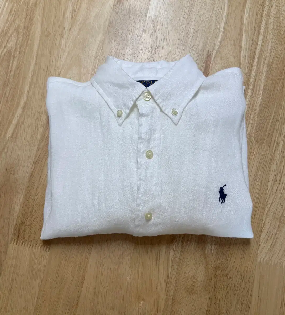 [Polo Ralph Lauren] Classic Fit Linen Shirt Women's S New