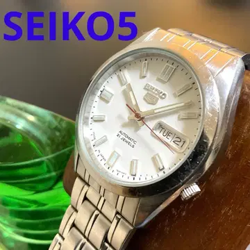 세이코 SEIKO5 자동 와인딩 작동
