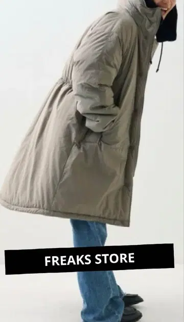 프릭스스토어 PRIMALOFT 몬스터 후드티/다운 코트 프리