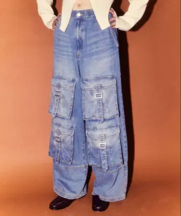 Candy Stripper 8 POCKETS DENIM 팬츠