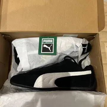 PUMA 스피드캣 OG 블랙/화이트 UK 8 27.0cm