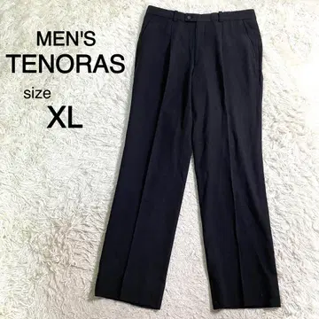 MEN'S TENORAS 블랙 컬러 슬랙스