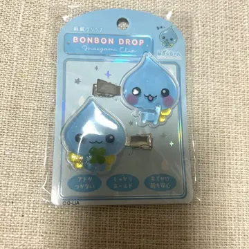 물방울 팝업 모자 꽁지 드롭 앞머리 클립