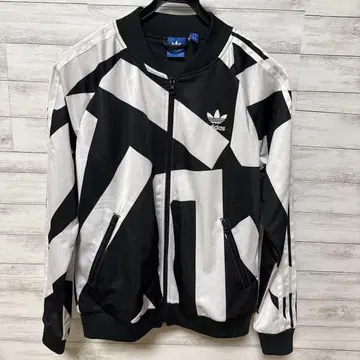 adidas 지오메트릭 올 패턴 트랙 자켓