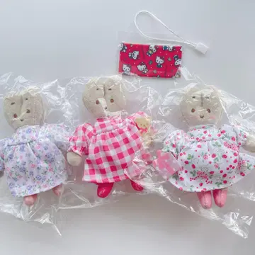 산리오 마론크림 시크릿 패션쇼 마스코트 세트