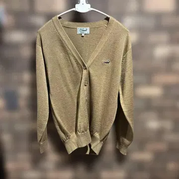 Crocodile 베이지 V넥 가디건 38