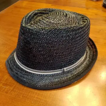 Grace hats 블랙 스트로우 햇
