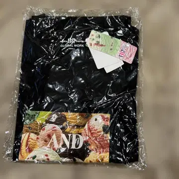 글로벌 워크 서티원 아이스크림 콜라보 T셔츠