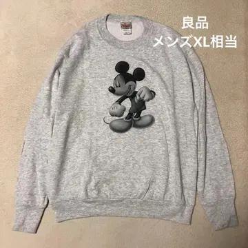 고품질 90s Disney store USA제 맨투맨 GRY 속기모