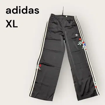 아디다스 오리지널스 adidas 사이드 스트라이프 꽃무늬 자수 트랙 팬츠