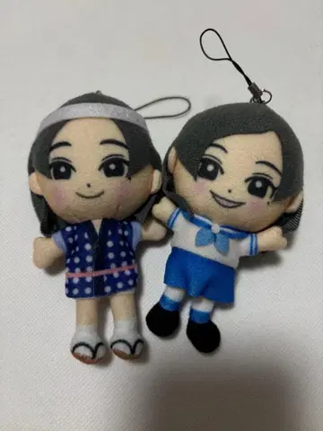 카자미 와카 봉제 인형 키링 사립 에비스 중학교 에비츄