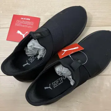 PUMA SOFTFOAM 슬립온 블랙