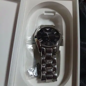 Armani 아날로그 손목시계 블랙