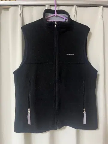 patagonia 플리스 베스트 블랙