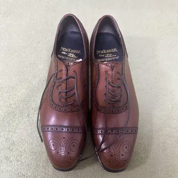 NEW YORKER 드레스 신발 가죽 신발 브라운