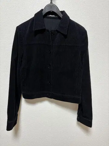 [세일] [새상품급!] DKNY 블랙 코듀로이 자켓 사이즈 4 (9호)