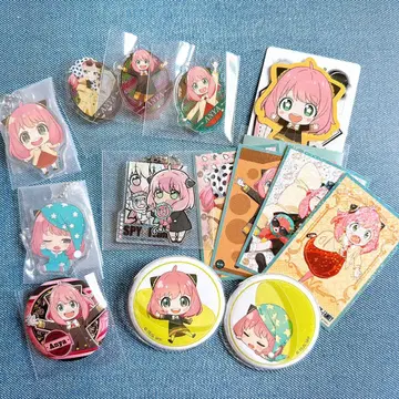 SPY x FAMILY 모음 아냐 캔뱃지 키링 스파이 패밀리