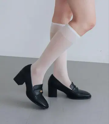 [ EVOL ] 코인 6.5cm 힐 로퍼