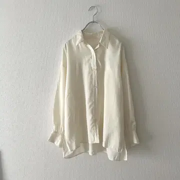 [ 그린 라벨 릴랙싱 ] 울 부드러운 릴랙스 셔츠 아이보리