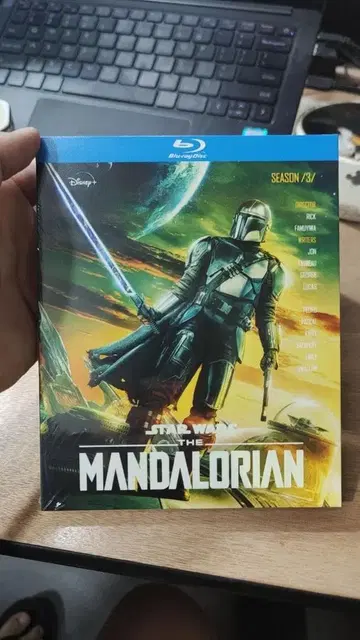 해외 드라마 만달로리안 3 Blu-ray 일본어 더빙 포함 해외반