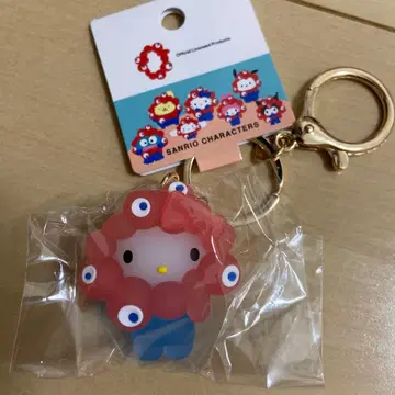 산리오 미야쿠미야쿠 콜라보 클리어 키링