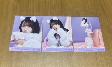 =LOVE 이코러브 노구치 이오리 브로마이드 고양이 의상 컴프