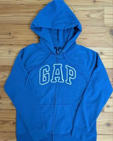 GAP 풀 집업 후드티 L 사이즈 파랑
