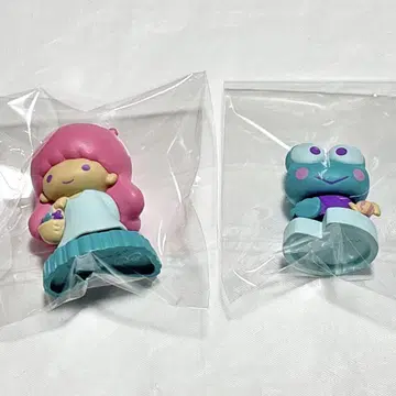 산리오 버블 헤드 인형 케로피 라라 2세트